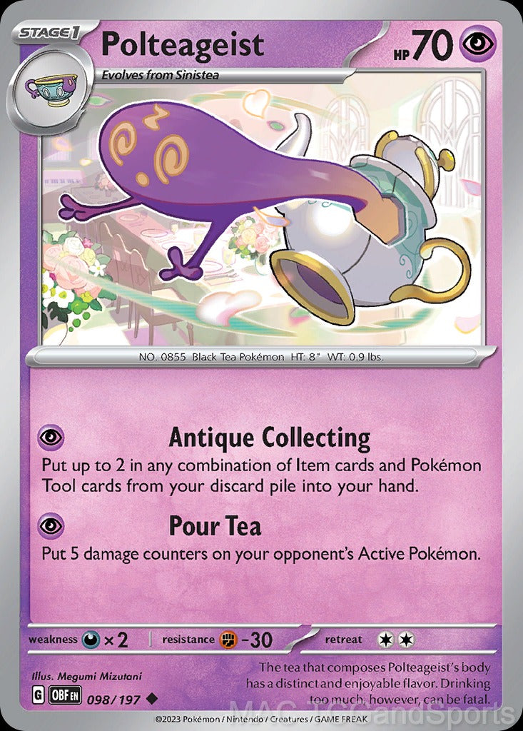 Polteageist 098/197 Reverse Holo