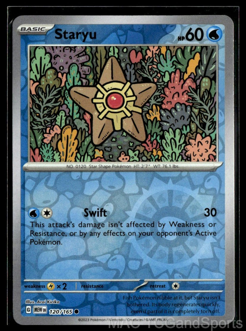 Staryu 120/165 Reverse Holo