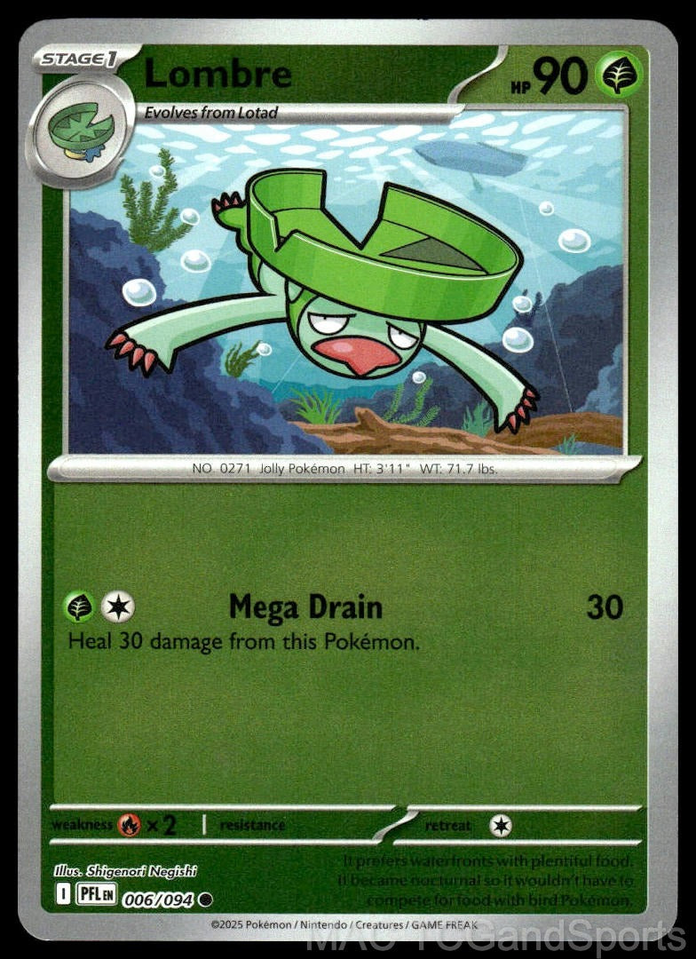 Lombre 006/094 Reverse Holo