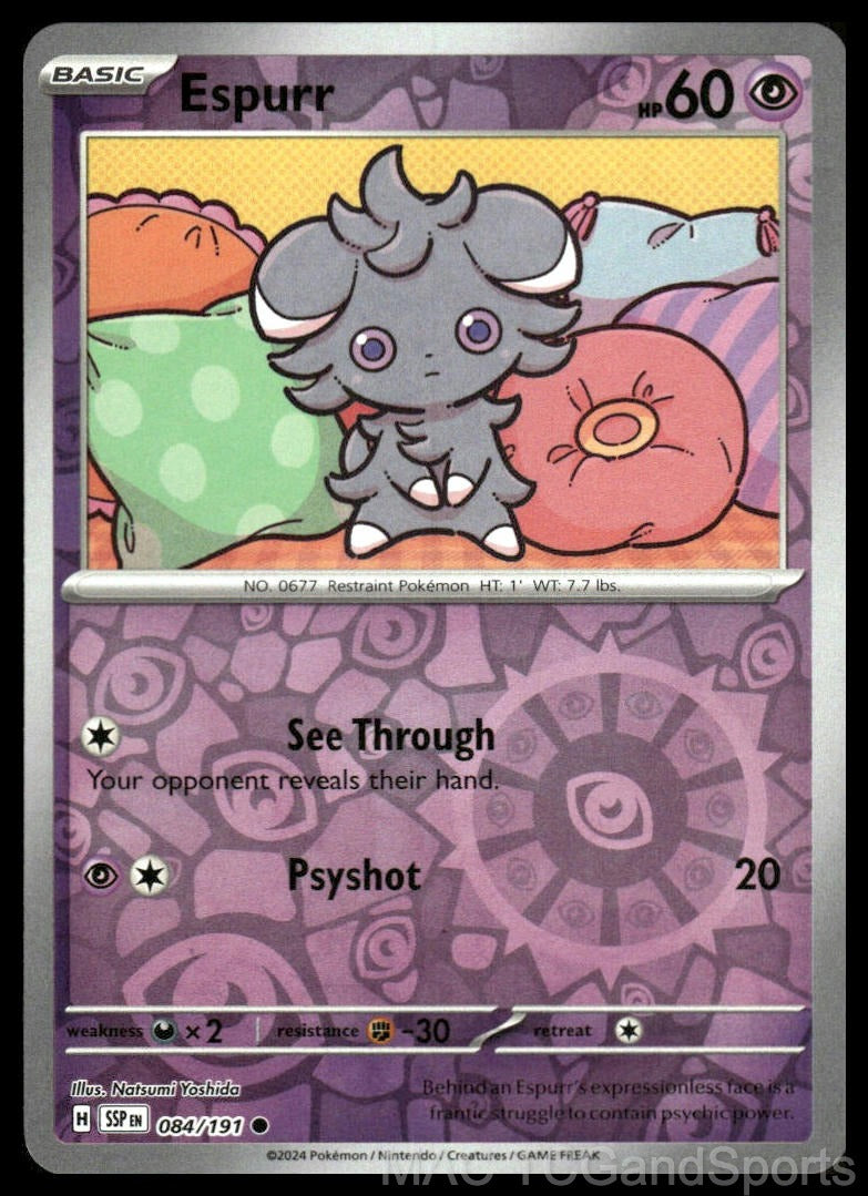 Espurr 084/191 Reverse Holo