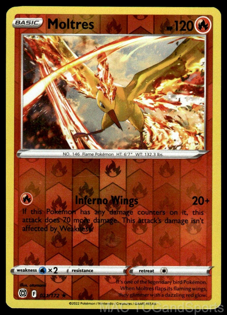 Moltres 021/172 Reverse Holo