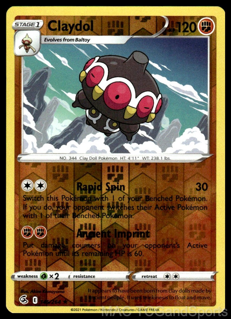 Claydol 145/264 Reverse Holo