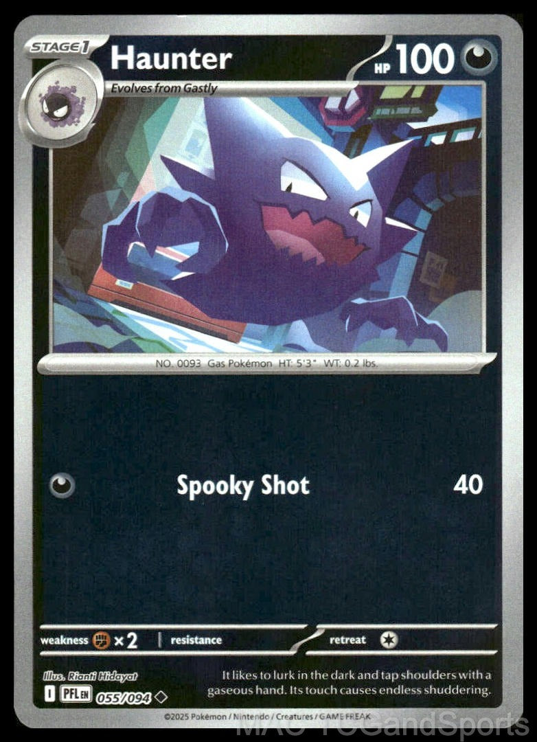 Haunter 055/094 Reverse Holo