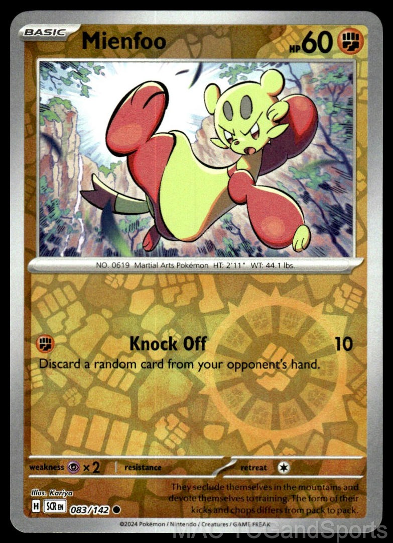 Mienfoo 083/142 Reverse Holo