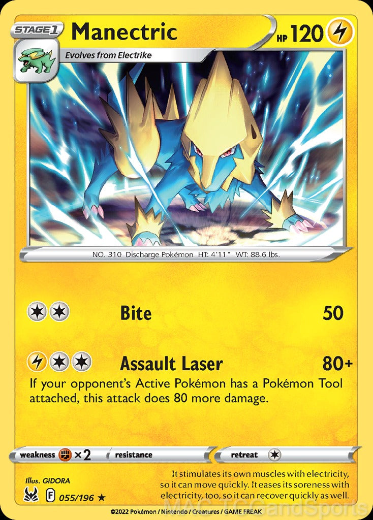 Manectric 055/196 Reverse Holo