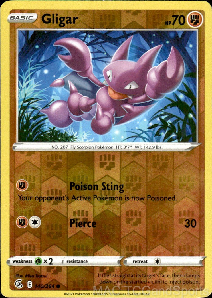 Gligar 140/264 Reverse Holo