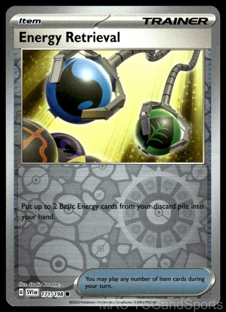 Energy Retrieval 171/198 Reverse Holo