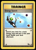 Energy Search 59/62 Unlimited Fossil Pokemon TCG LP