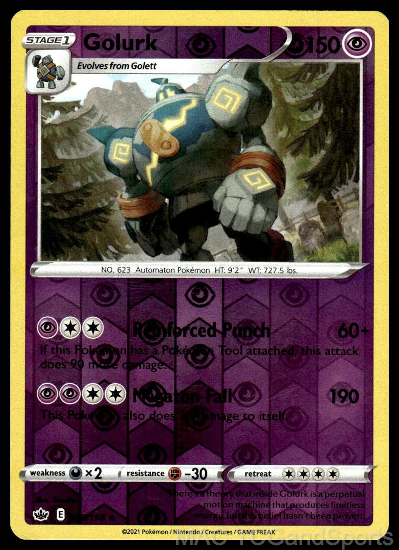 Golurk 066/198 Reverse Holo