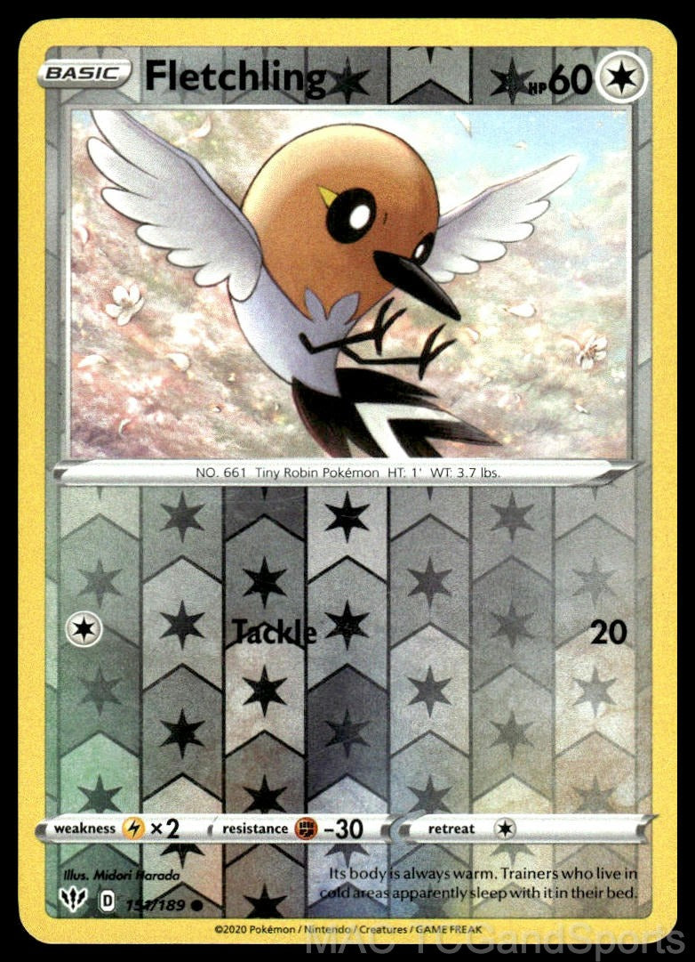 Fletchling 151/189 Reverse Holo