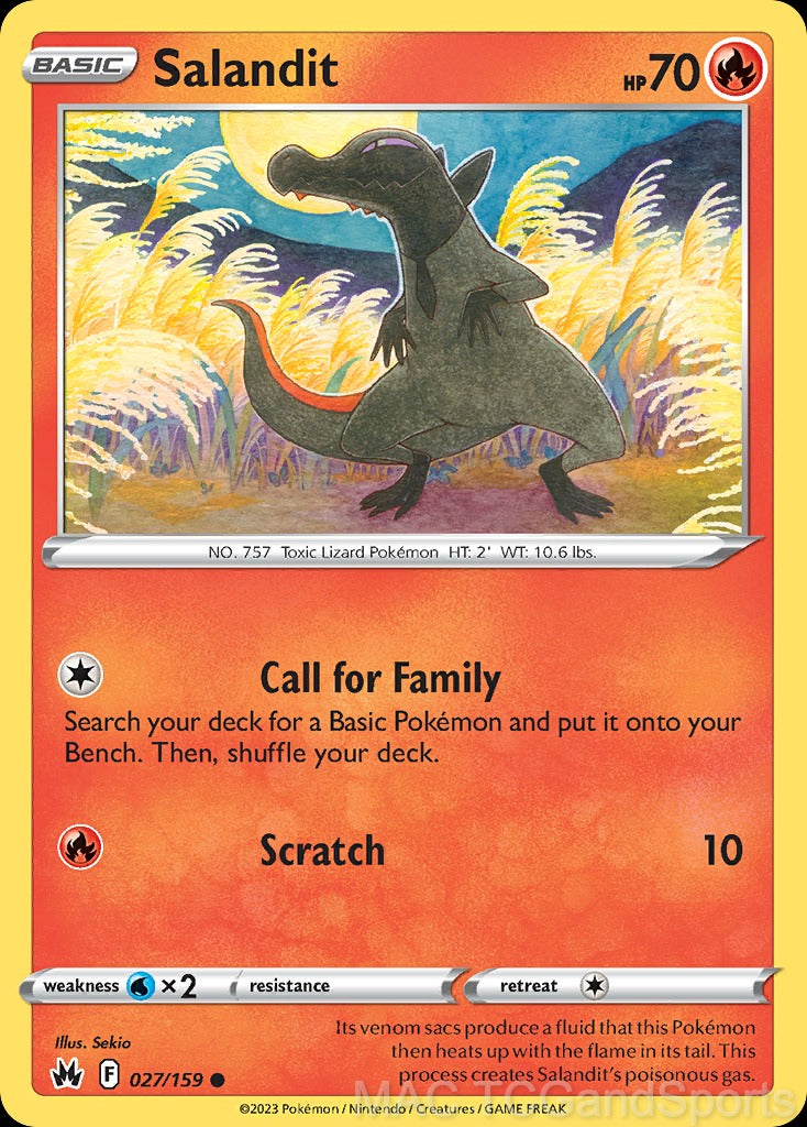 Salandit 027/159 Reverse Holo